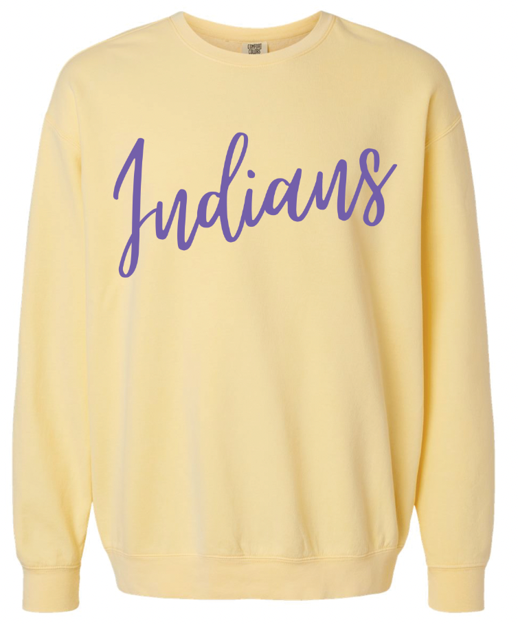 Indians crewneck in Butter